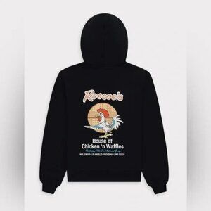 MadHappy x Roscoe's Fleece Hoodie Pullover House Of Chicken‎ N Waffles Small